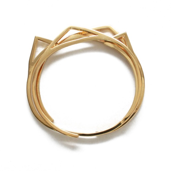 Noir NYC Sandra 3 cut out bracelet set - Picture 1 of 5